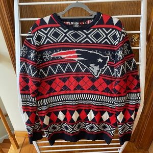 NFL Patriots Christmas Sweater